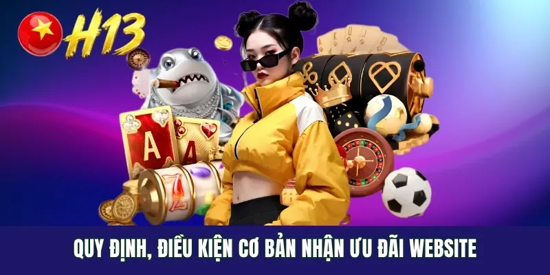 Quy định, điều kiện cơ bản nhận ưu đãi website